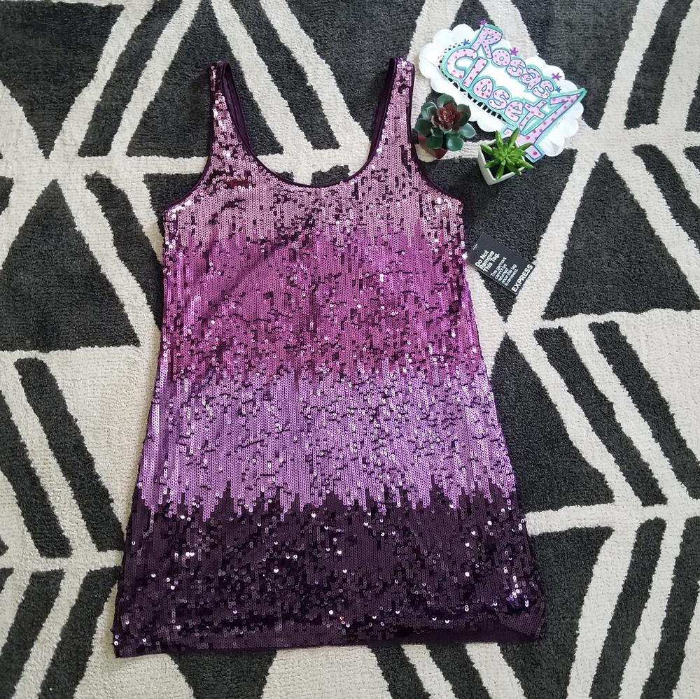 New!!Express♡ Sequins Dress